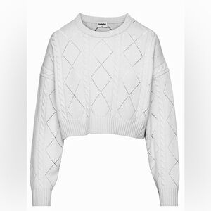 Aritzia Sunday Best Peggy cropped sweater